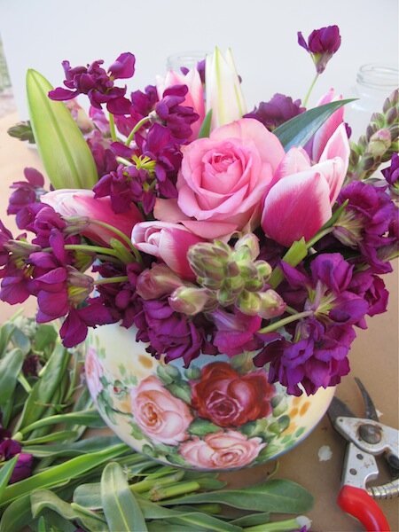 Flower arranging tips http://mysoulfulhome.com