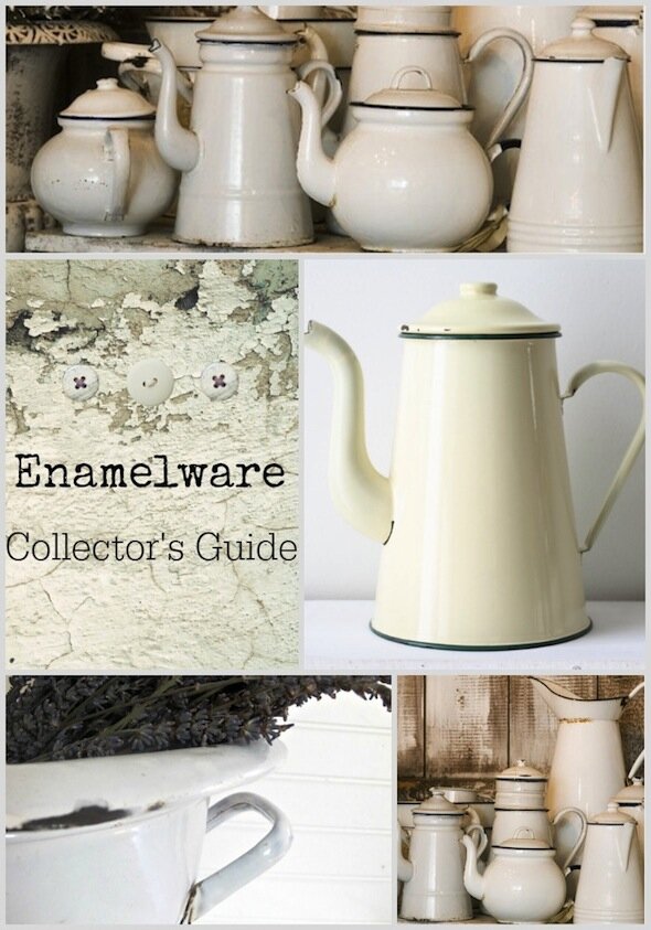 Enamelware ~ a collector's Guide http://mysoulfulhome.com