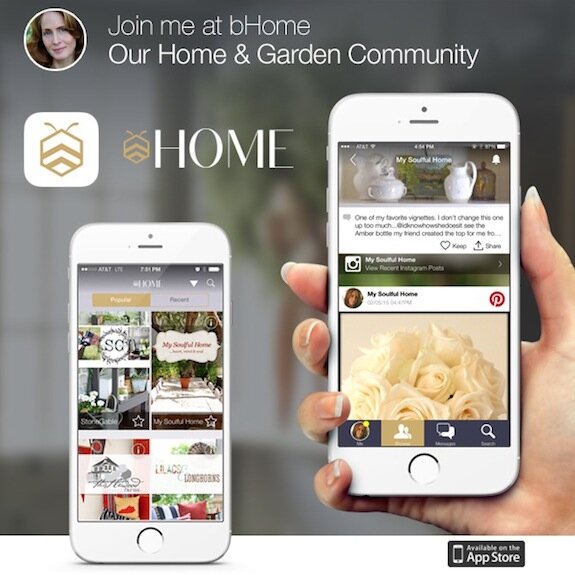 bHome app - Download it - Inspire, Create, Connect http://mysoulfulhome.com