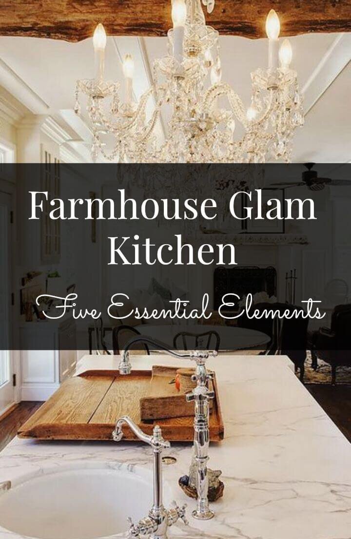 Farmhouse glam Kitchen http://mysoulfulhome.com