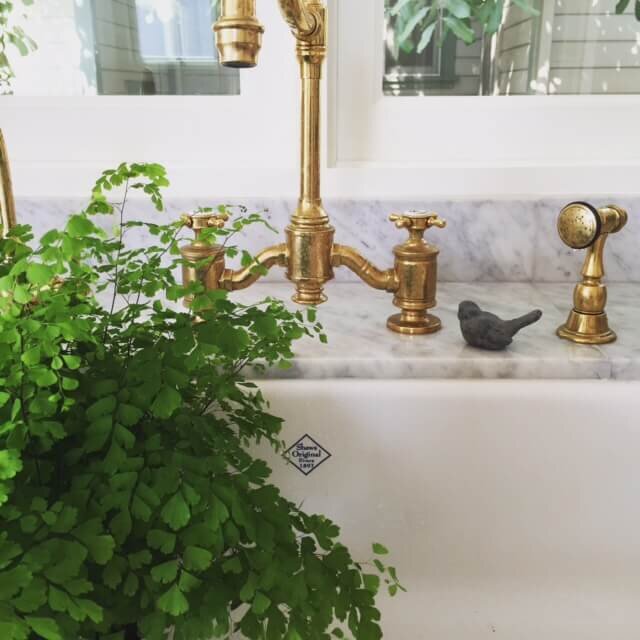 farmhouse sink faucet http://mysoulfulhome.com