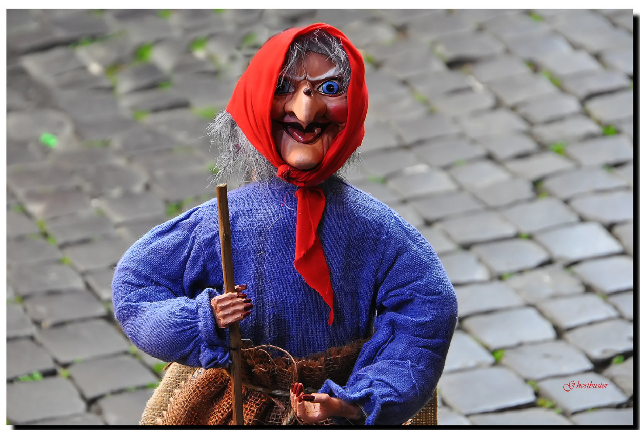 La Befana the Witch Sculpture 