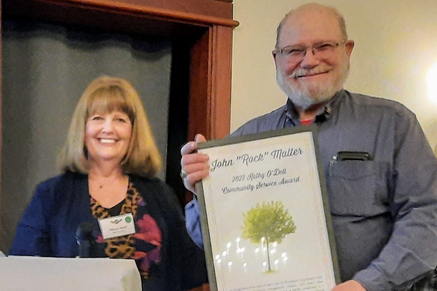 Stalwart community volunteer John Malter honored with O’Dell Award — Waterbury Roundabout
