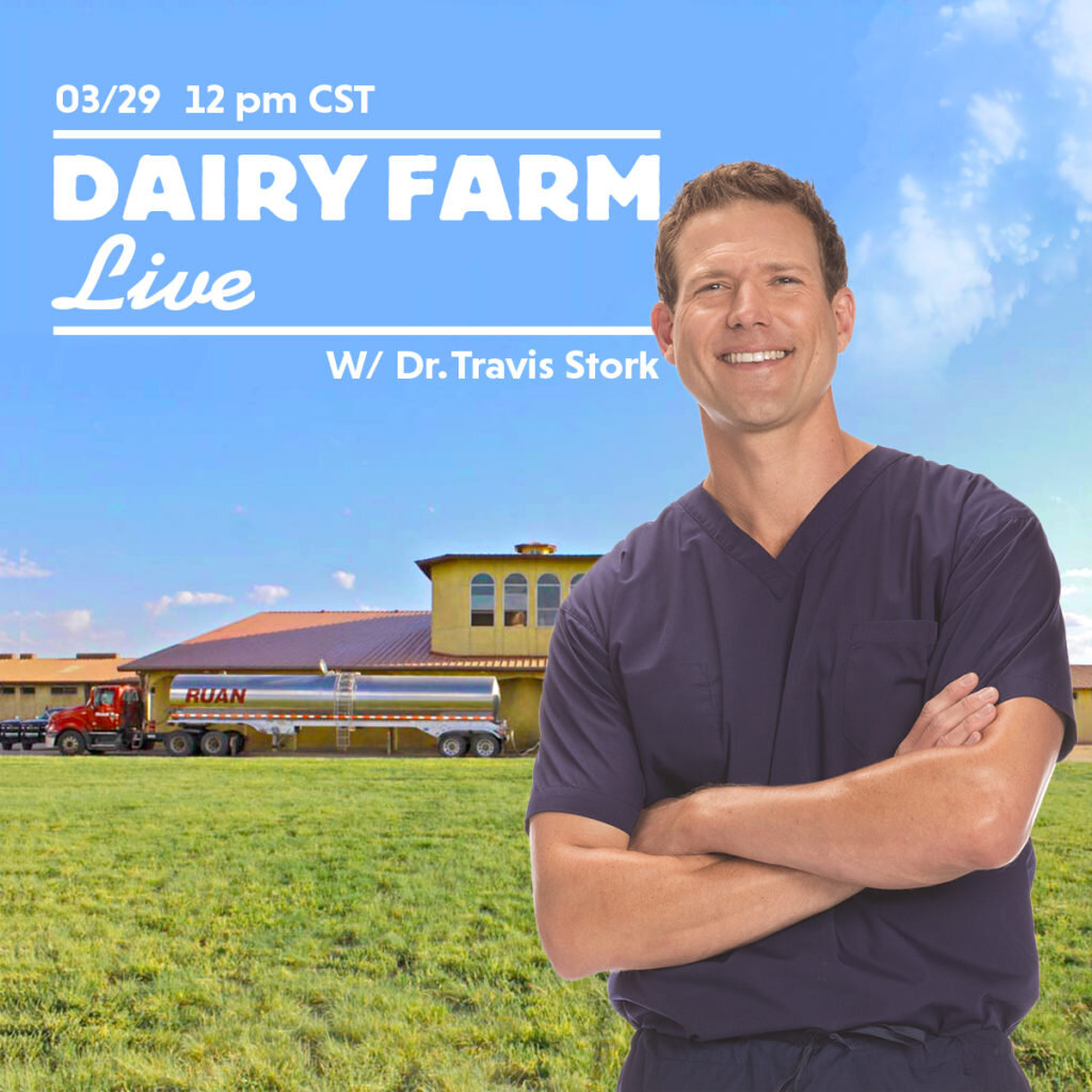Dr. Travis Stork Live from Our Dairy Farm