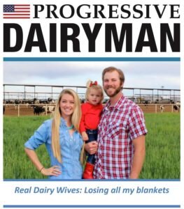Progressive Dairyman: Losing all my blankets