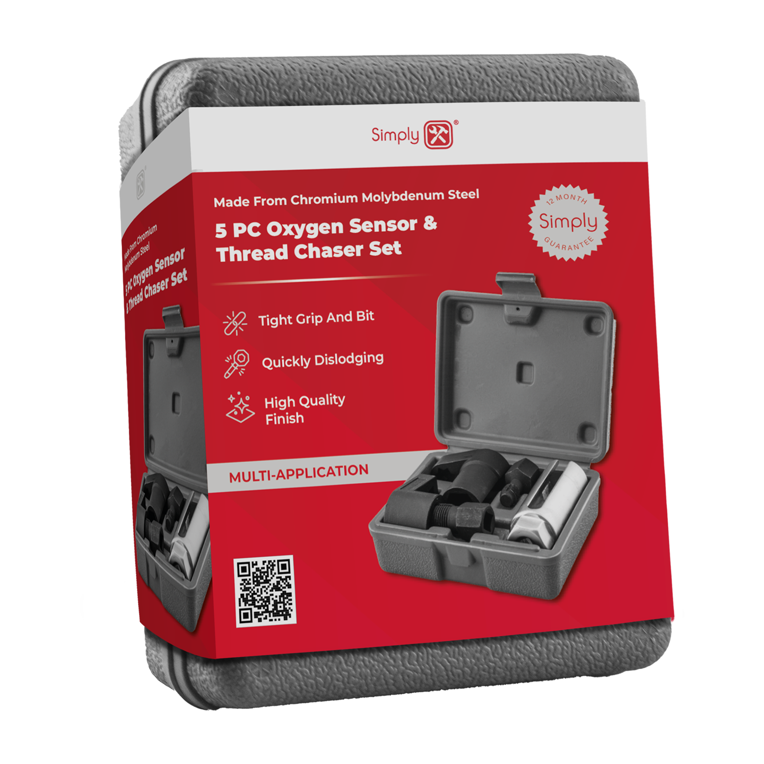 Simply Brands — 5 PC Oxygen Sensor & Thread Chaser Set
