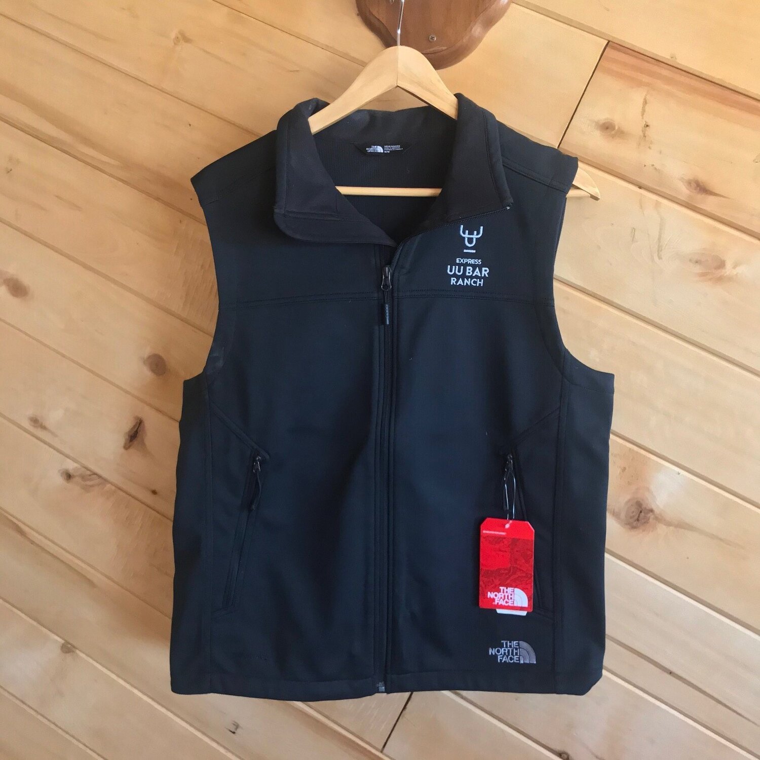 The North Face Vest - Black - Embroidered — Express UU Bar Ranch
