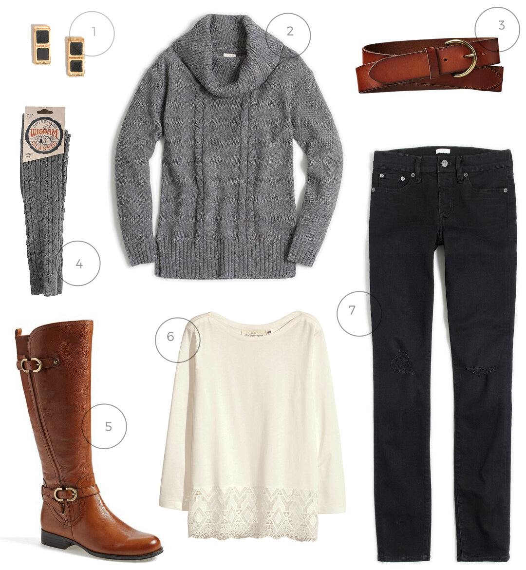 styled cozy autumn outfit