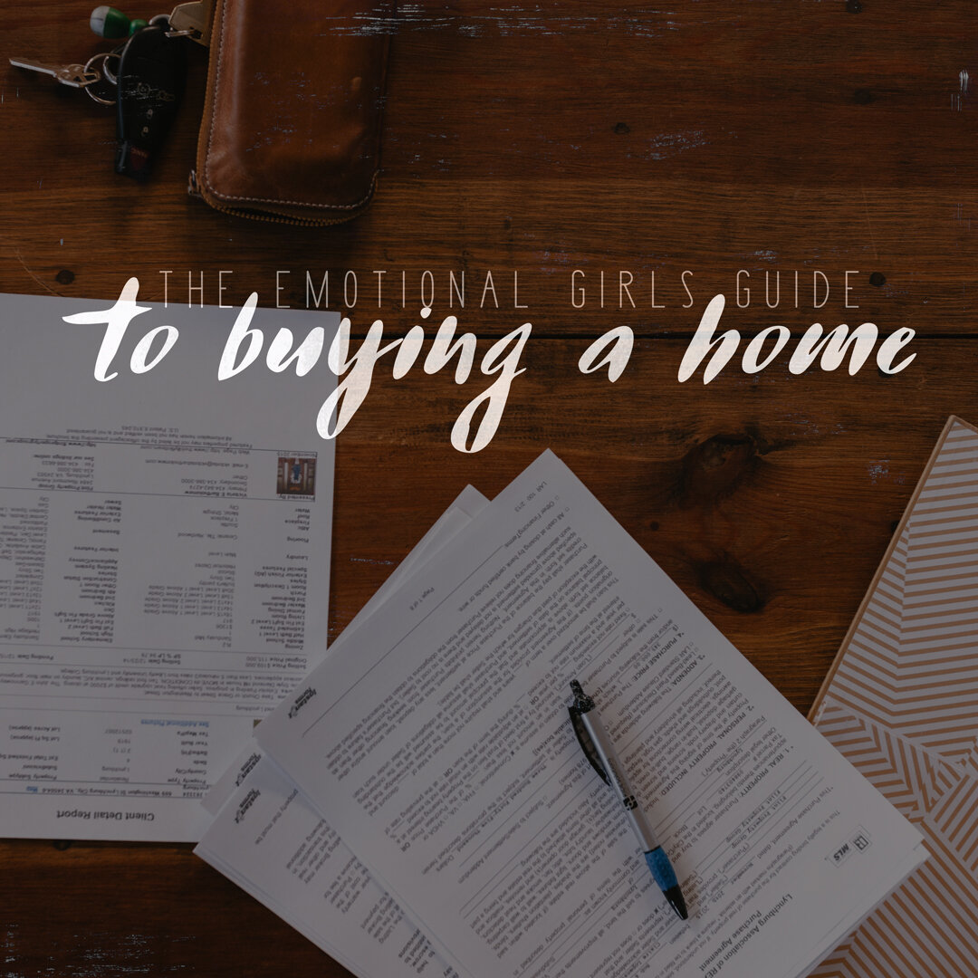 the emotional girl's guide to buying a home