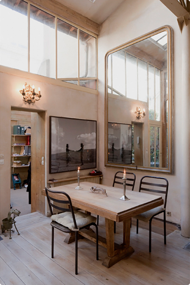 Unmasked Beauty : Threadbare Paris Home : Dining Room