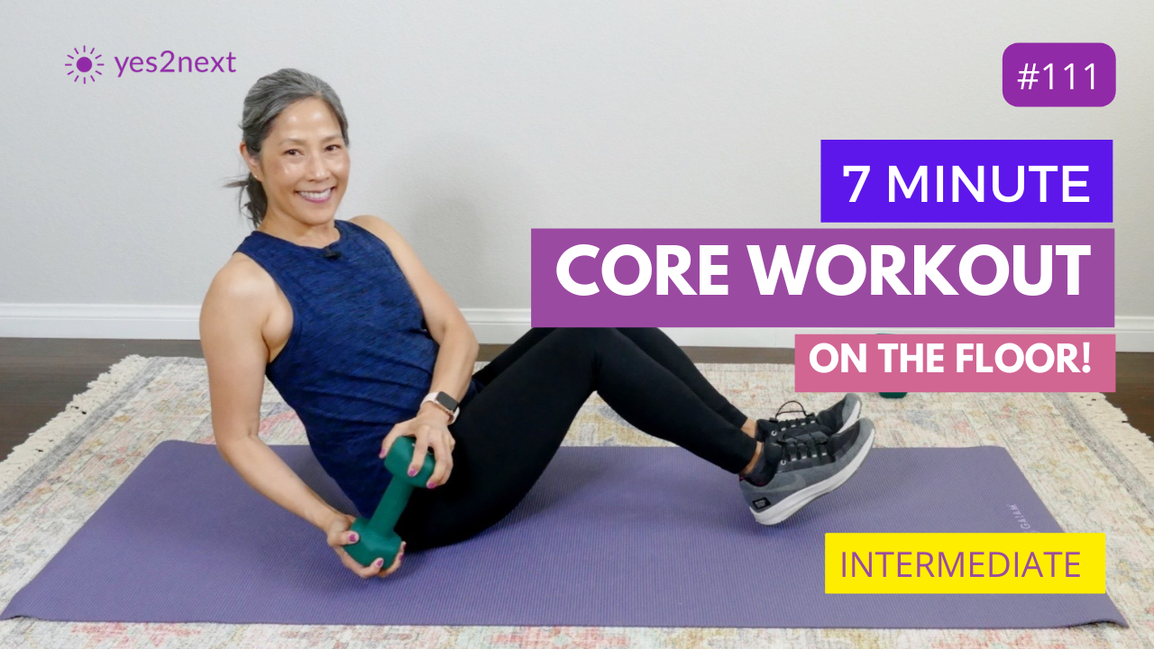 5 Core Exercises in 7 minutes — yes2next