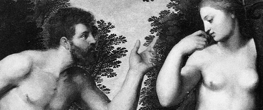 'Adam en Eva' van Peter Paul Rubens