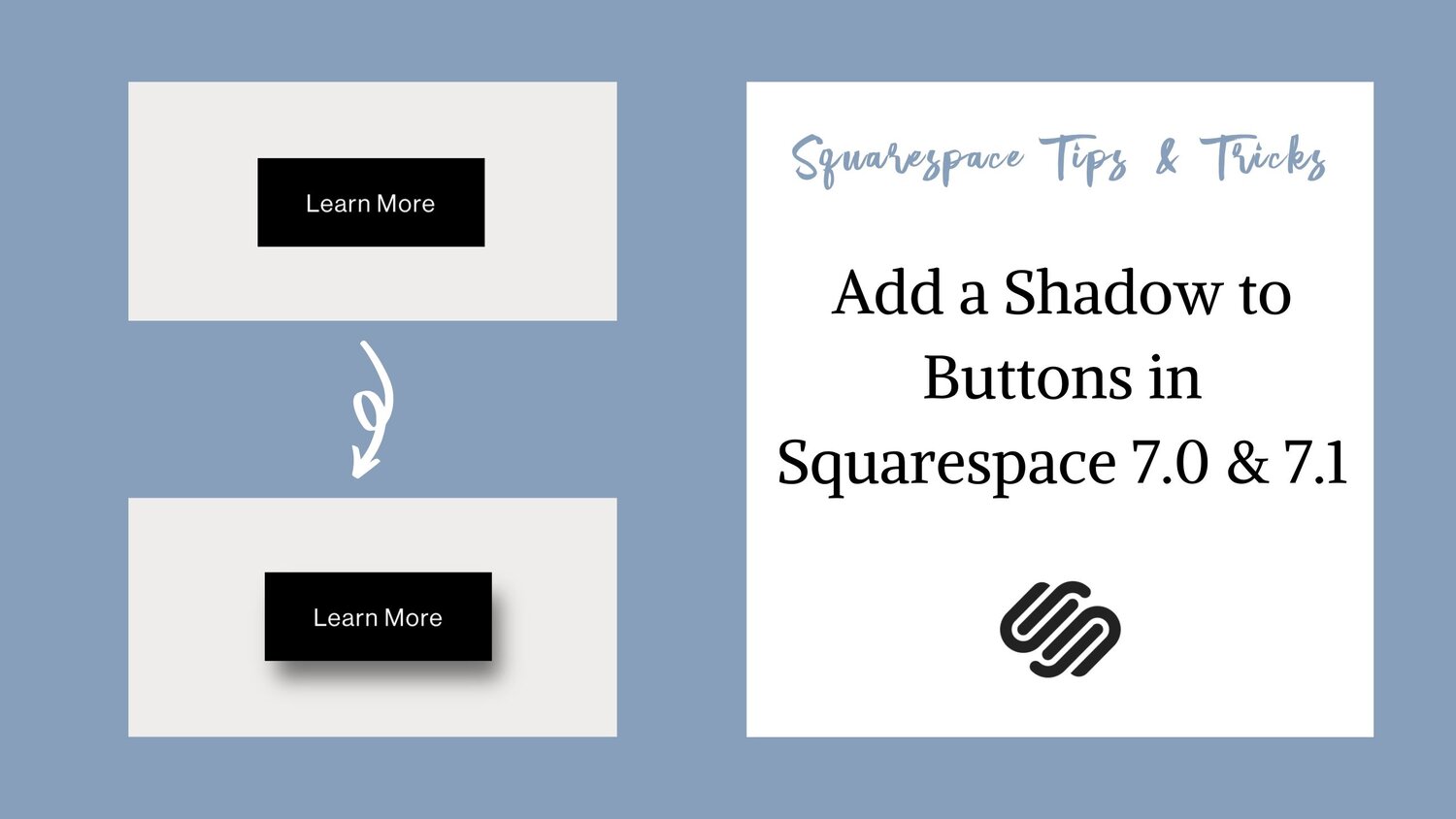 Add Shadow to Button in Squarespace  &  | Rebecca Grace