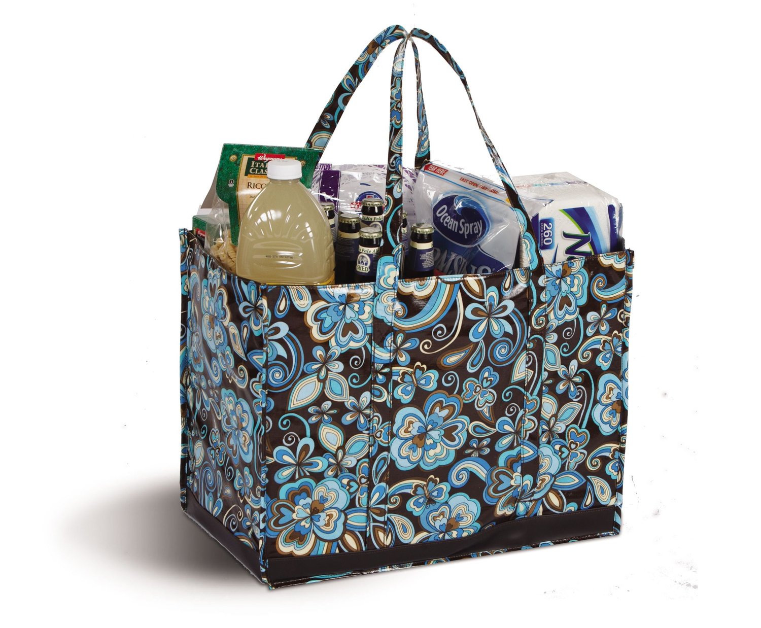 thirty-one deluxe zip-top organizing utility tote