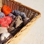 Knitting, crochet, yarn