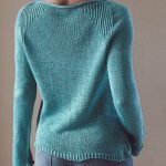Wings Textured Sweater Knitting Pattern. The Gift Of Knitting