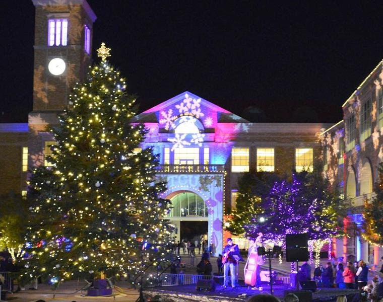 TCU Tree Lighting — The Scout Guide Fort Worth