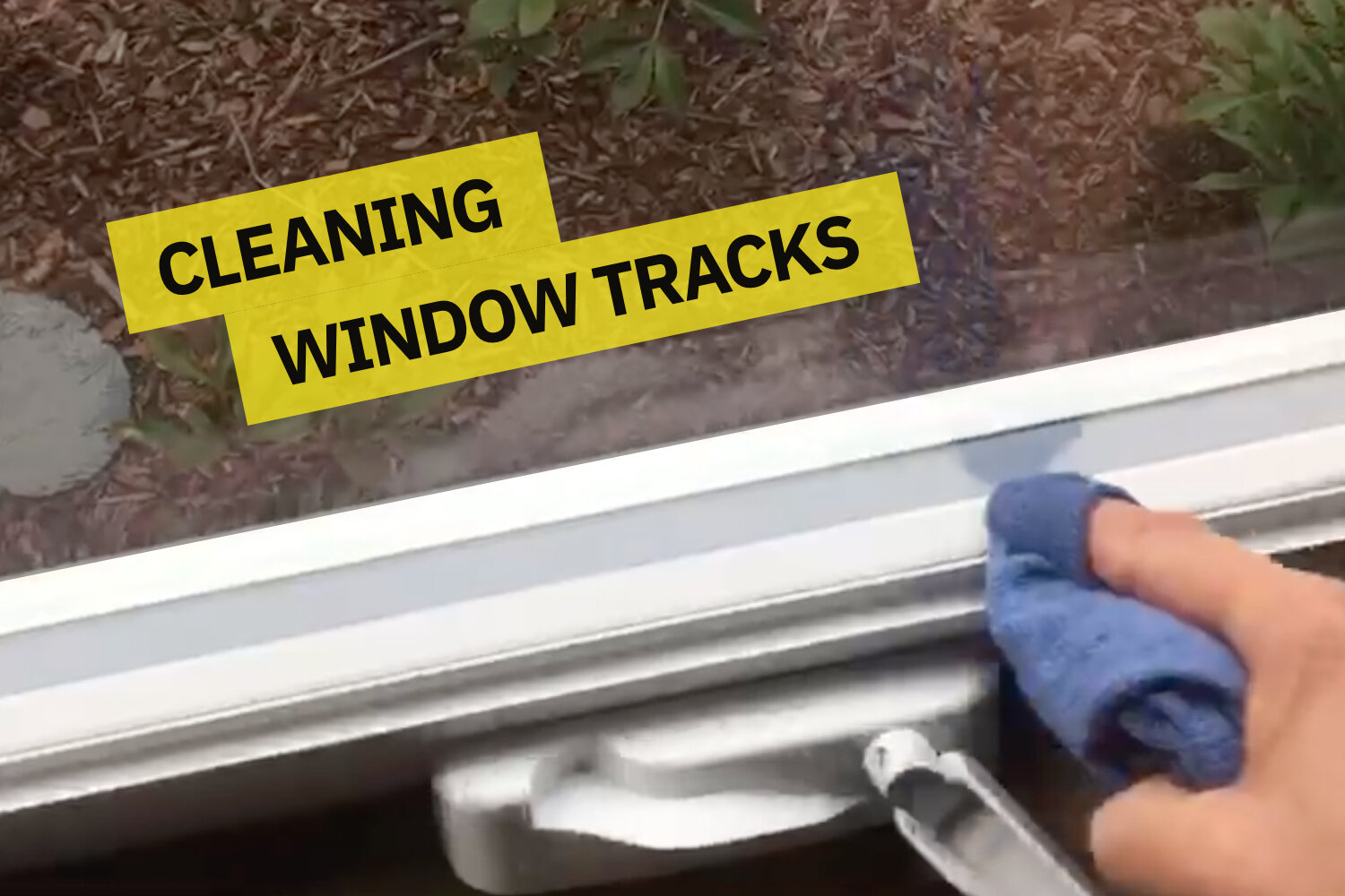 How to Clean Window Tracks