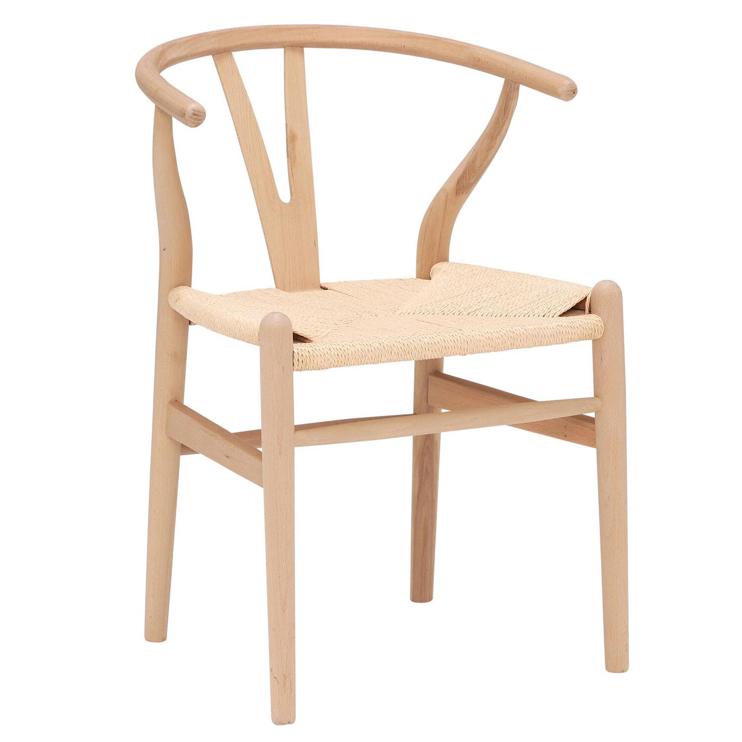 Wishbone Style Hans Wegner Danish Dining Chair Wedhead
