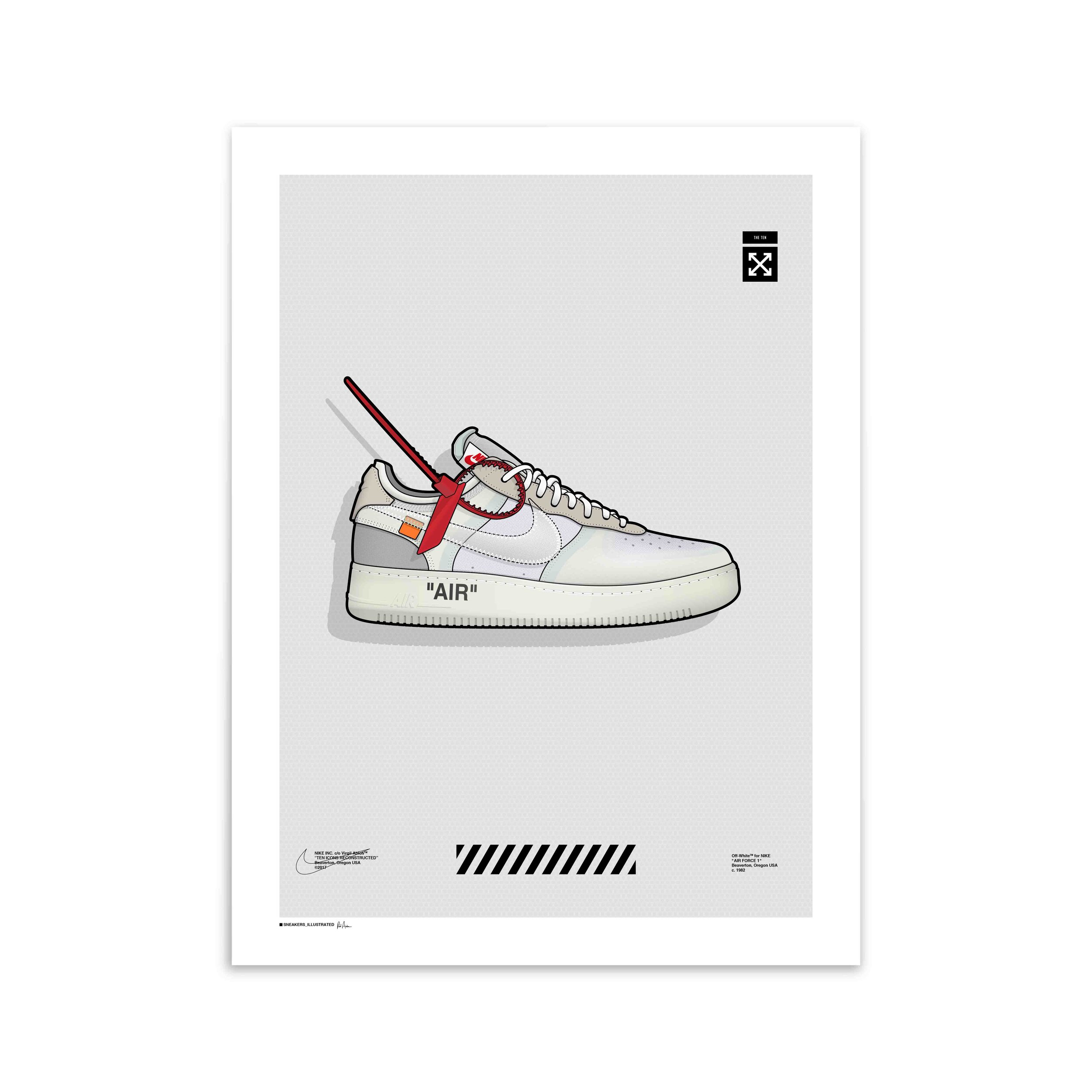 air force off white the ten