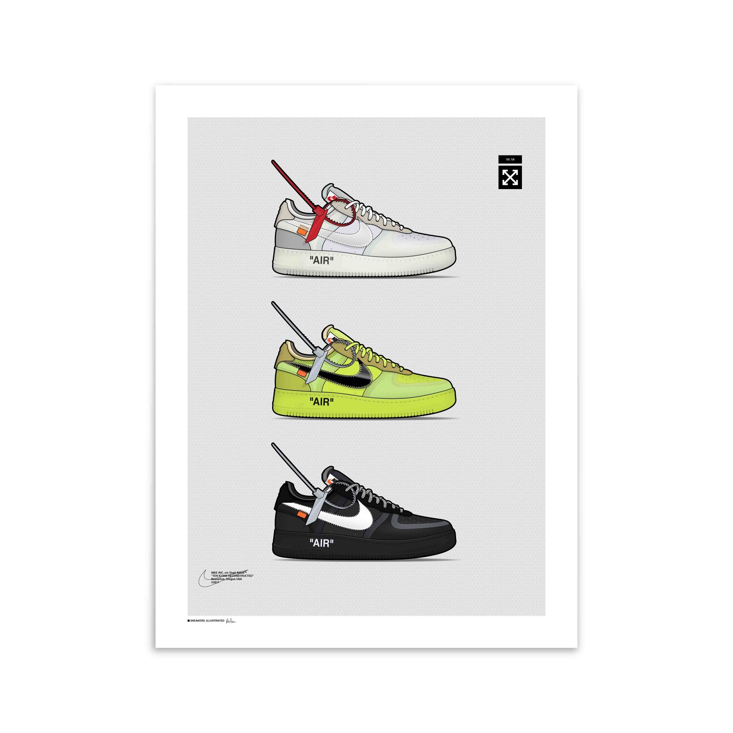 Nike, Shoes, Off White Nike Air Force Ones
