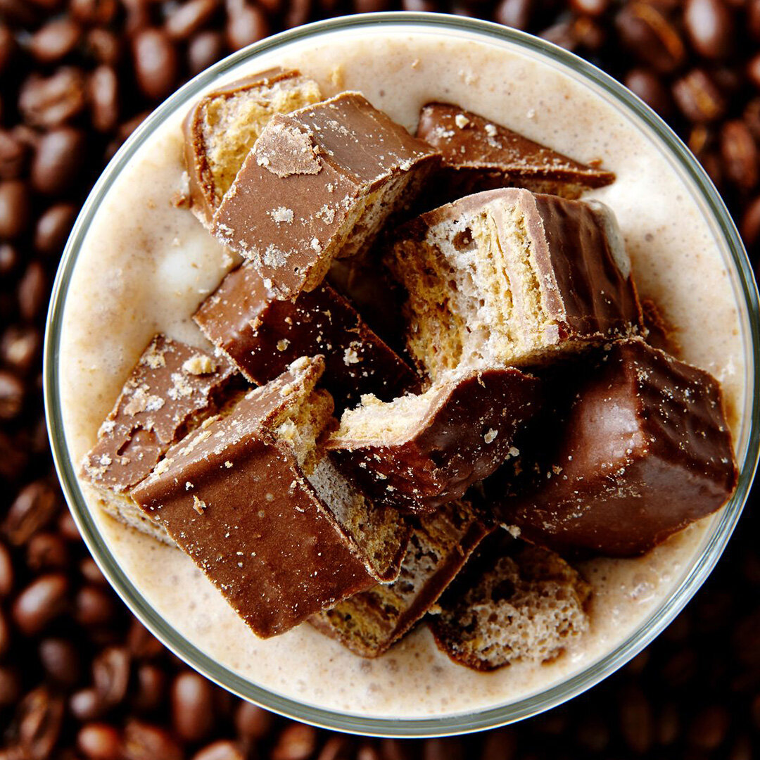 Kit Kat & Creamy Coffee Milkshake Recipe — Bite Me More