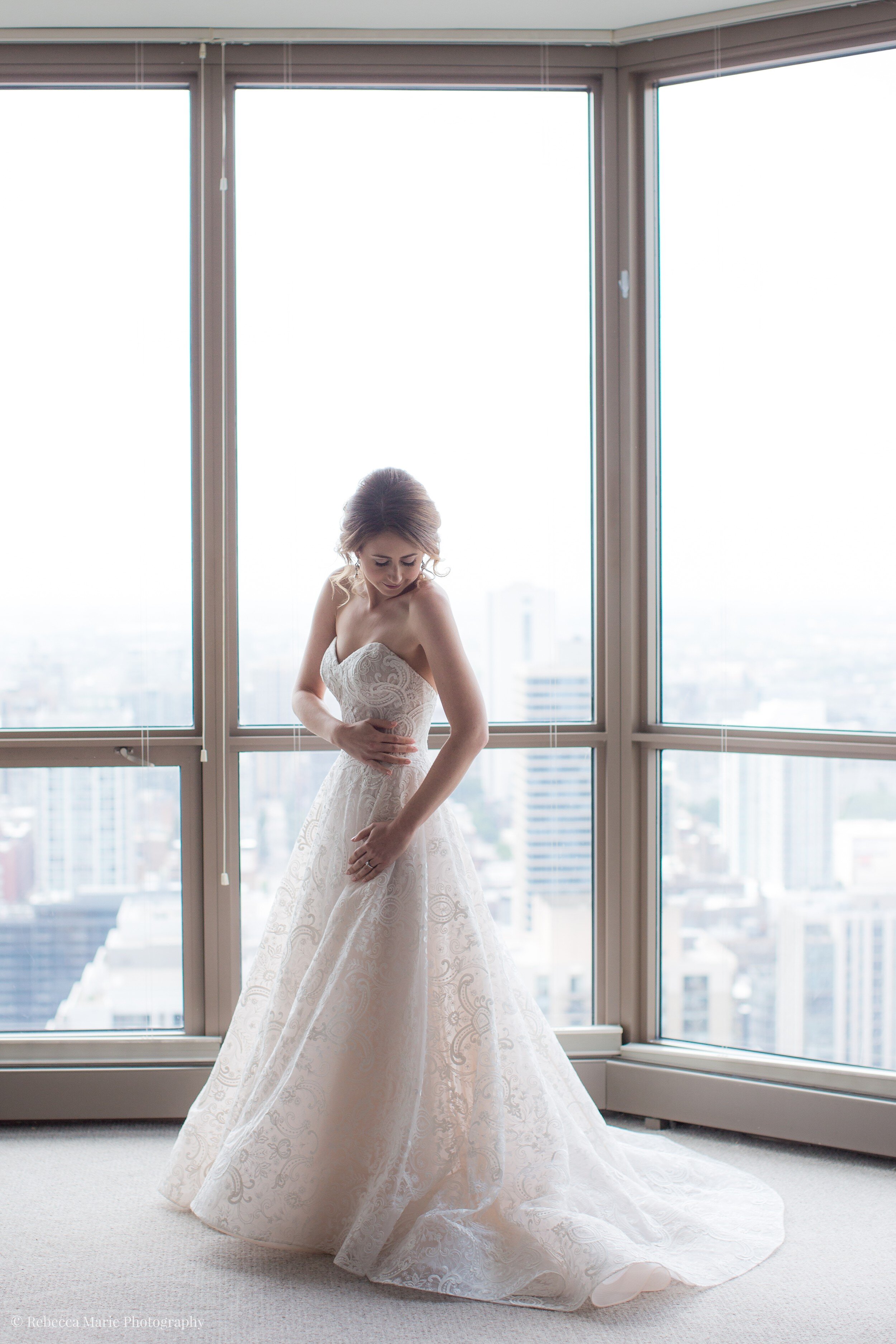 Isabelle Armstrong wedding gown Chicago