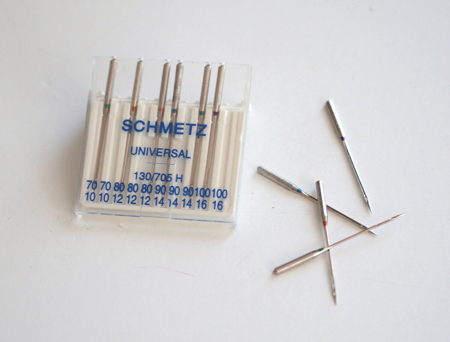 Schmetz CHROME Universal Machine Needle Size 90/14, 4010 - The Batty Lady