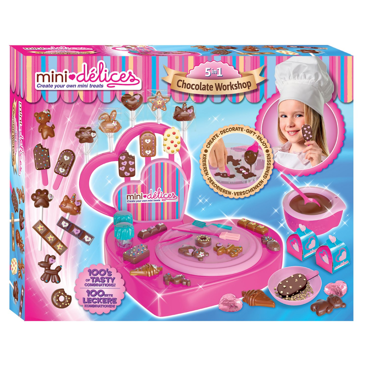 Mini délices - Atelier chocolat 5 en 1