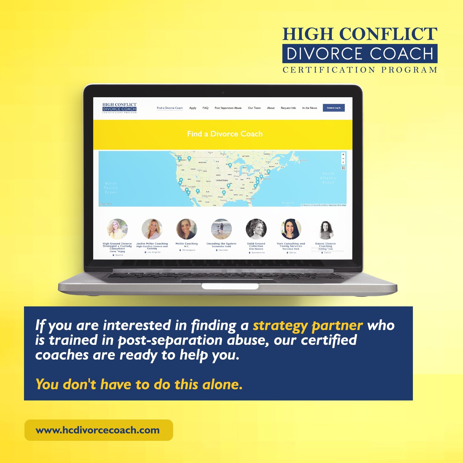 Find a Certified High Conflict Divorce Coach Near You