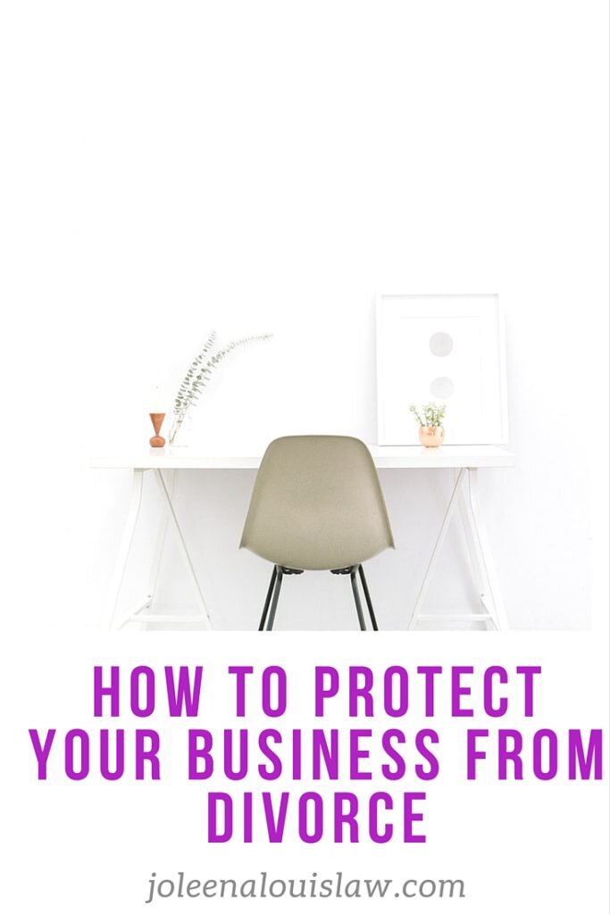 How to protect your business from divorce