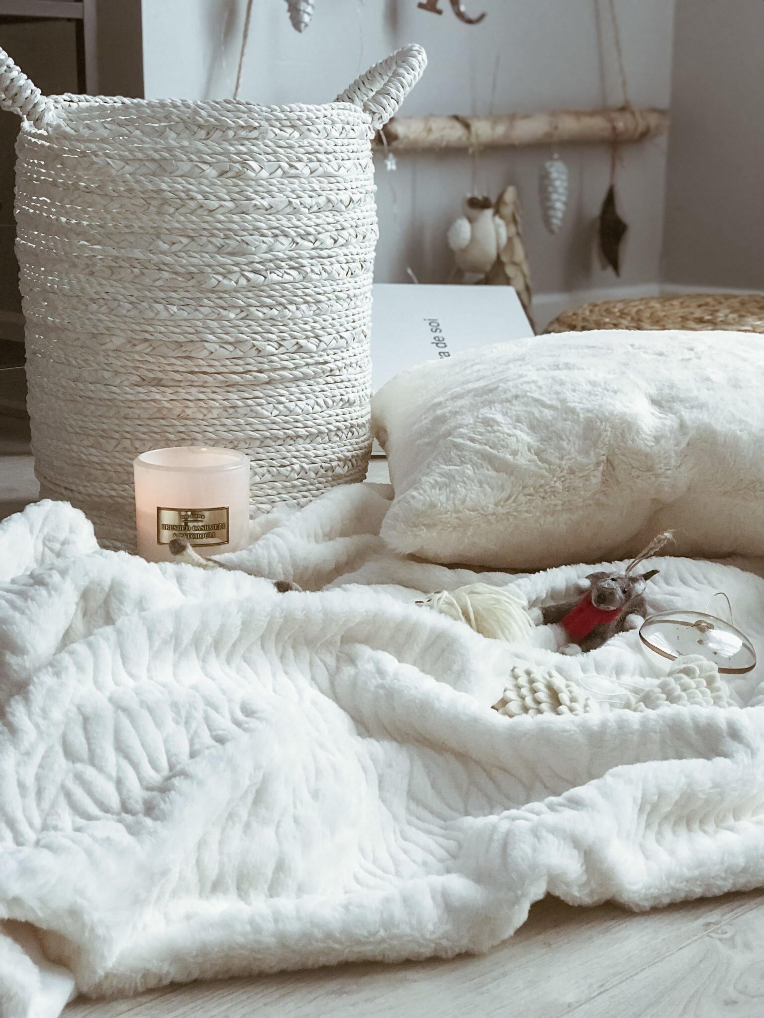 Our Cozy Christmas Nook // Petite and Bold