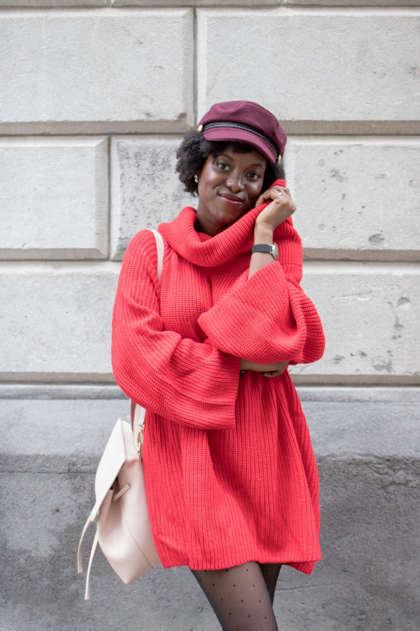 How to style an oversized sweater