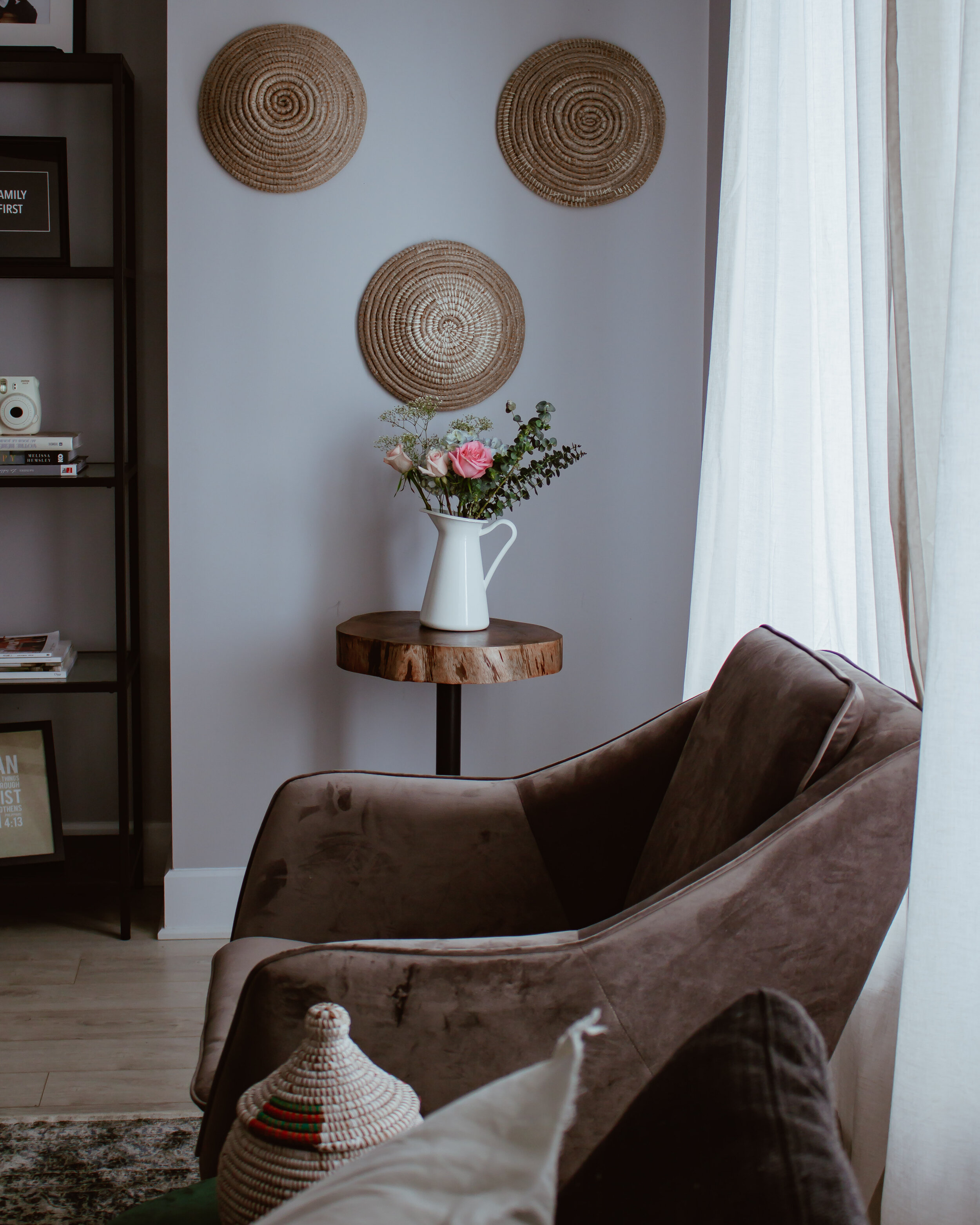 Petite & Bold - Living Room Update- Rainer Armchair