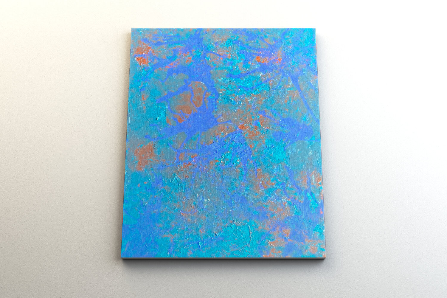 Blue Lake 12x16 Canvas Frame — Rocstone Art