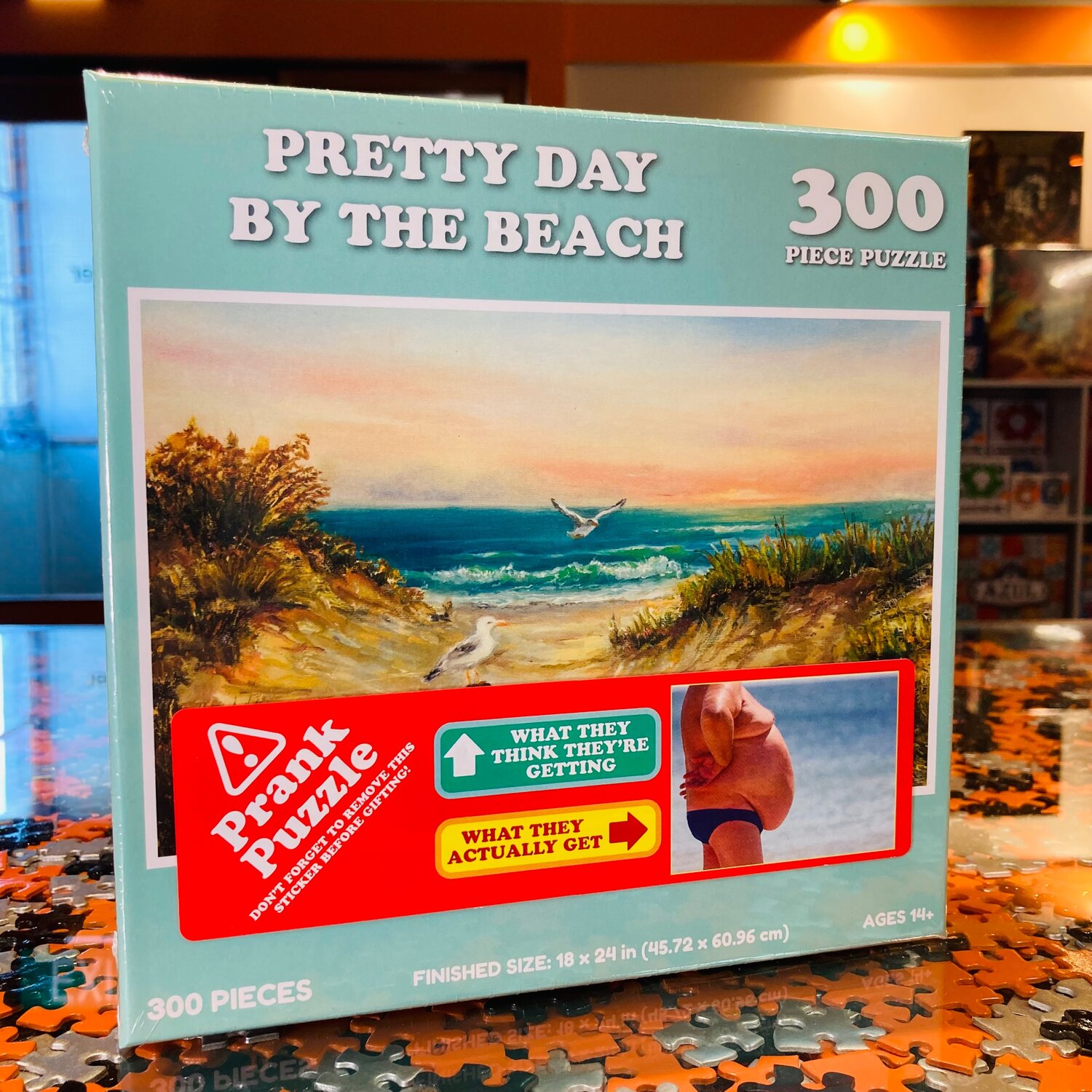 Doing Things, Lovely Birds Prank Puzzle 300 Pieces