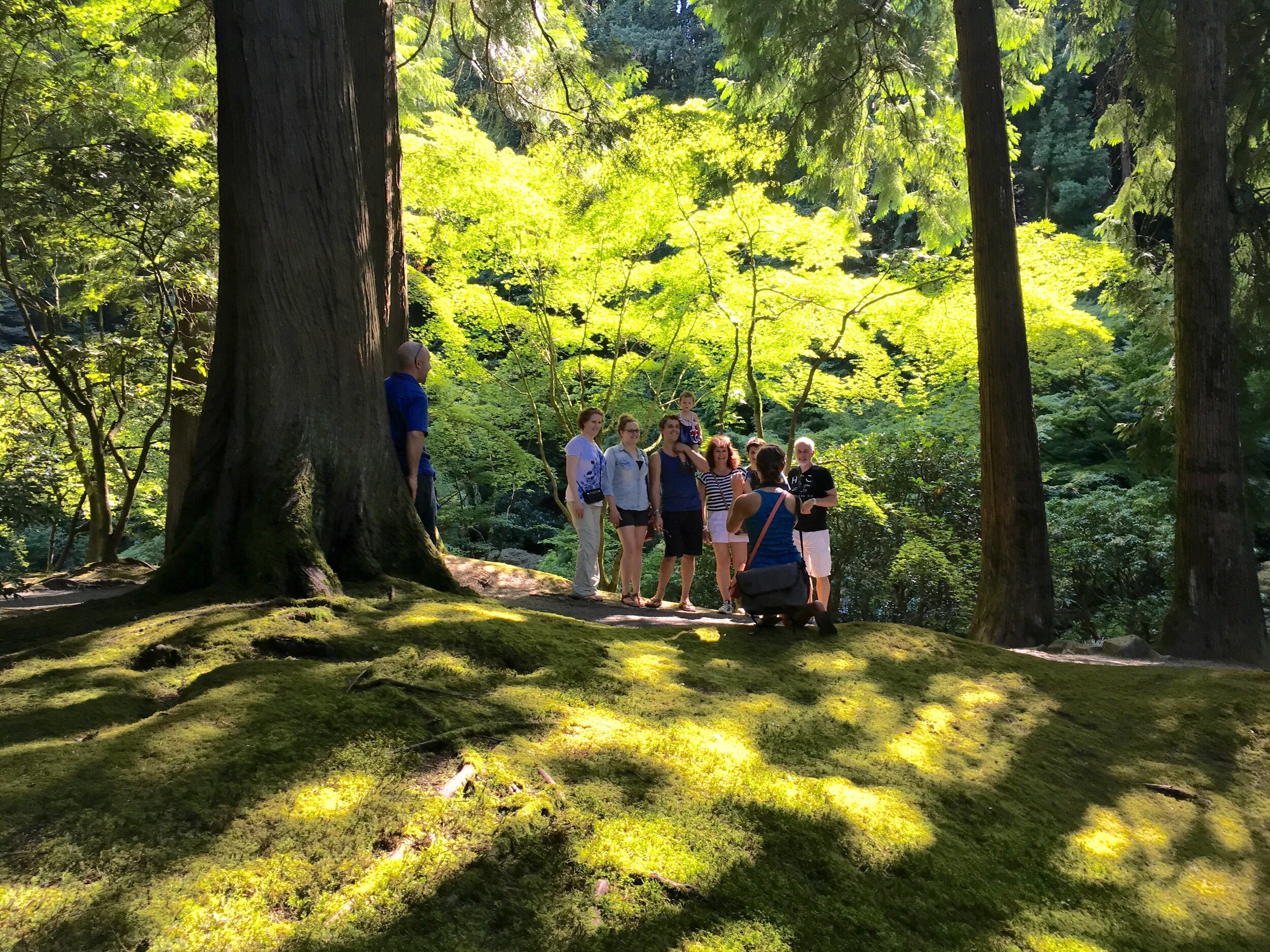An afternoon in Portland. Japanese Garden.
