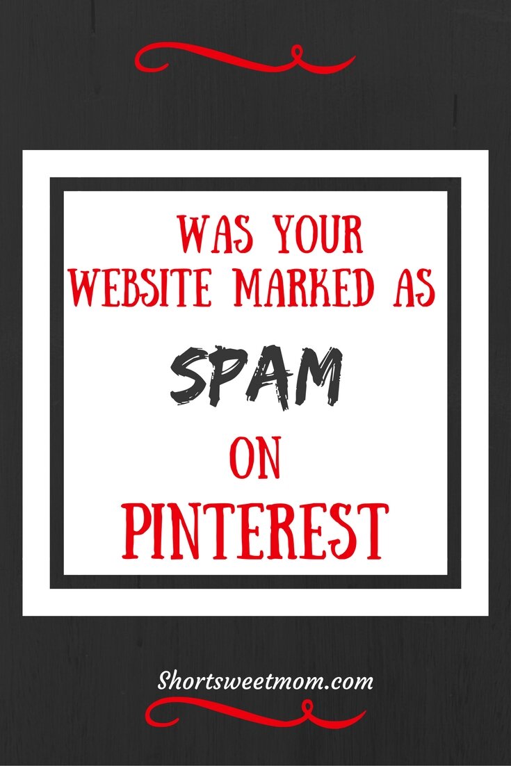 Was your website marked as spam on Pinterest. Here are the steps you can take to fix this problem.