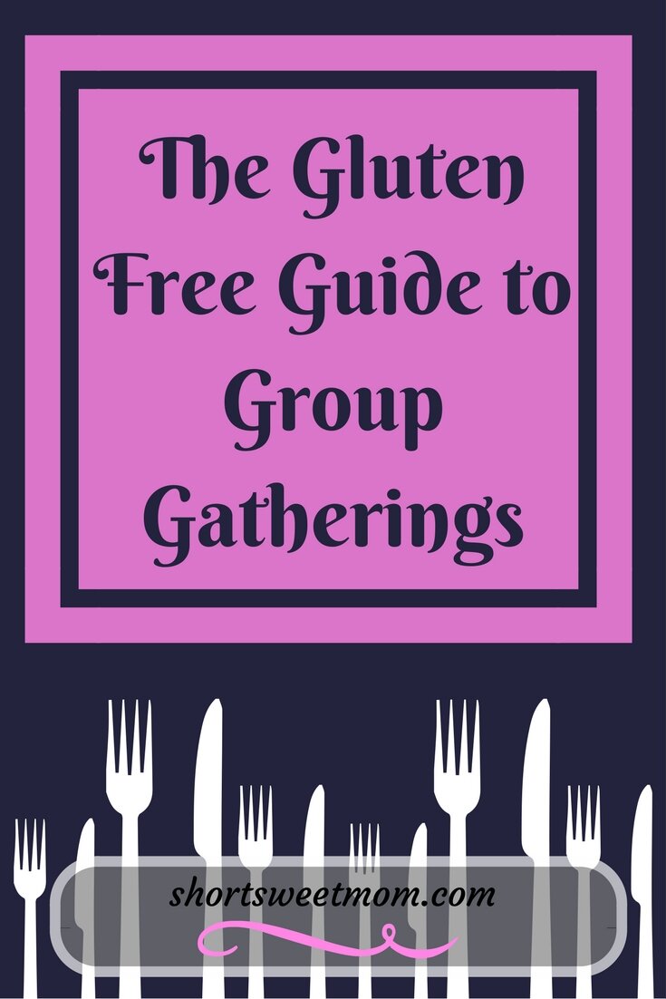 The Gluten Free Guide to Group Gatherings. Tips and ideas on how to protect your family from food allergies at group gatherings.