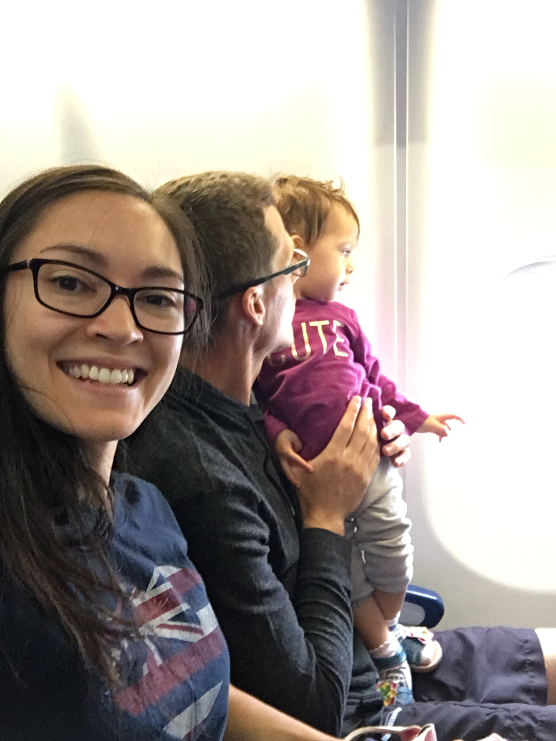 11 helpful tips on flying with a toddler, challenge accepted. Visit shortsweetmom.com for these helpful travel tips or pin for later. 