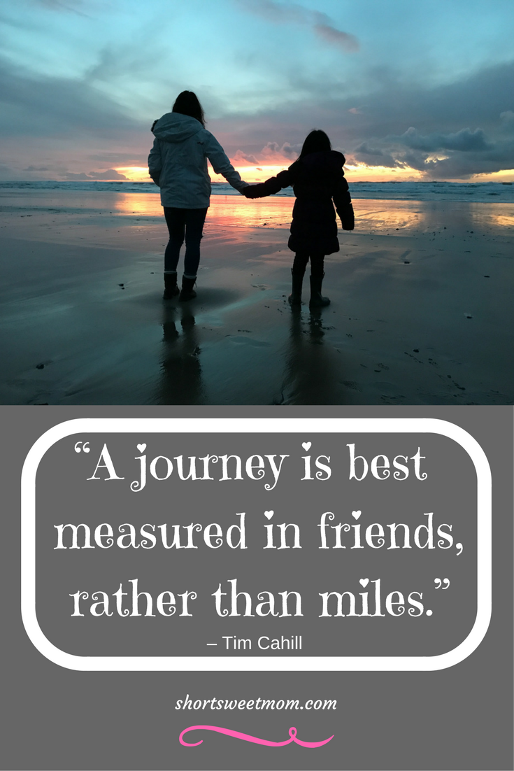 20 of the Best Inspirational Quotes for Adventurous Families. Visit shortsweetmom.com to see all 20 quotes and be inspired. 