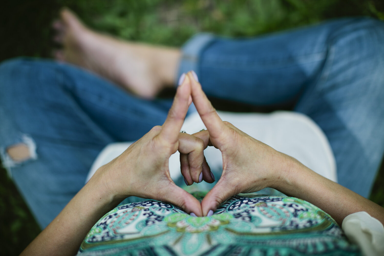 A mudra to feel more connected, instantly — christine chen yoga