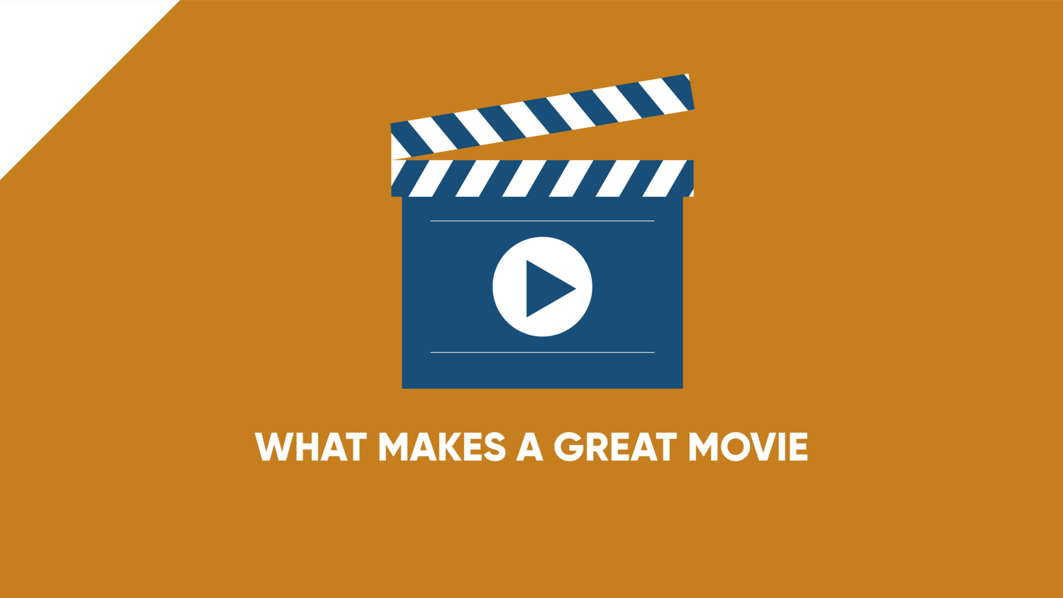 what makes a great movie
