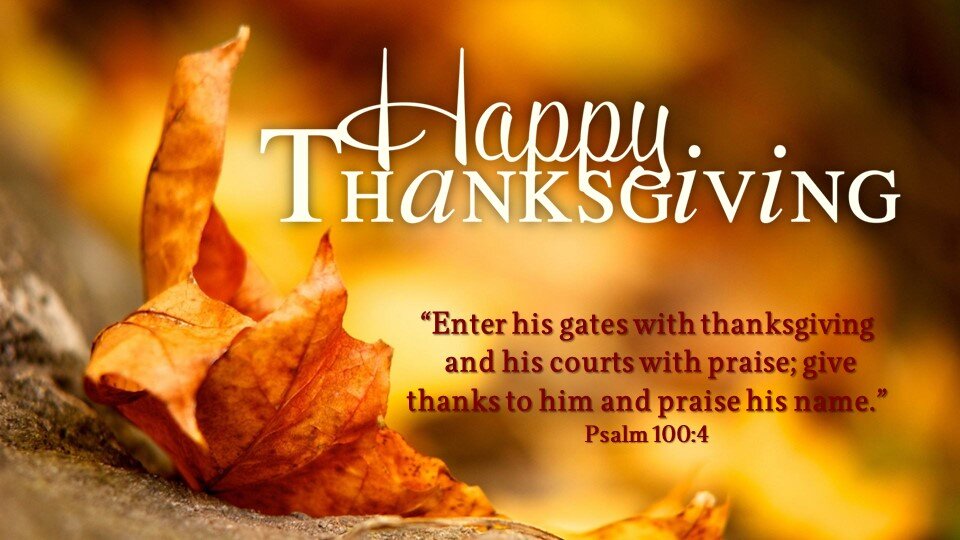 Happy Thanksgiving — Parkside Church
