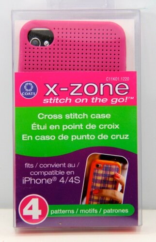 iPhone Cross Stitch Case Case by Coats & Clark
