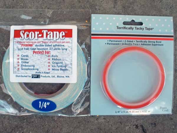 Scor-Tape vs. Redline adhesive — Craft Critique