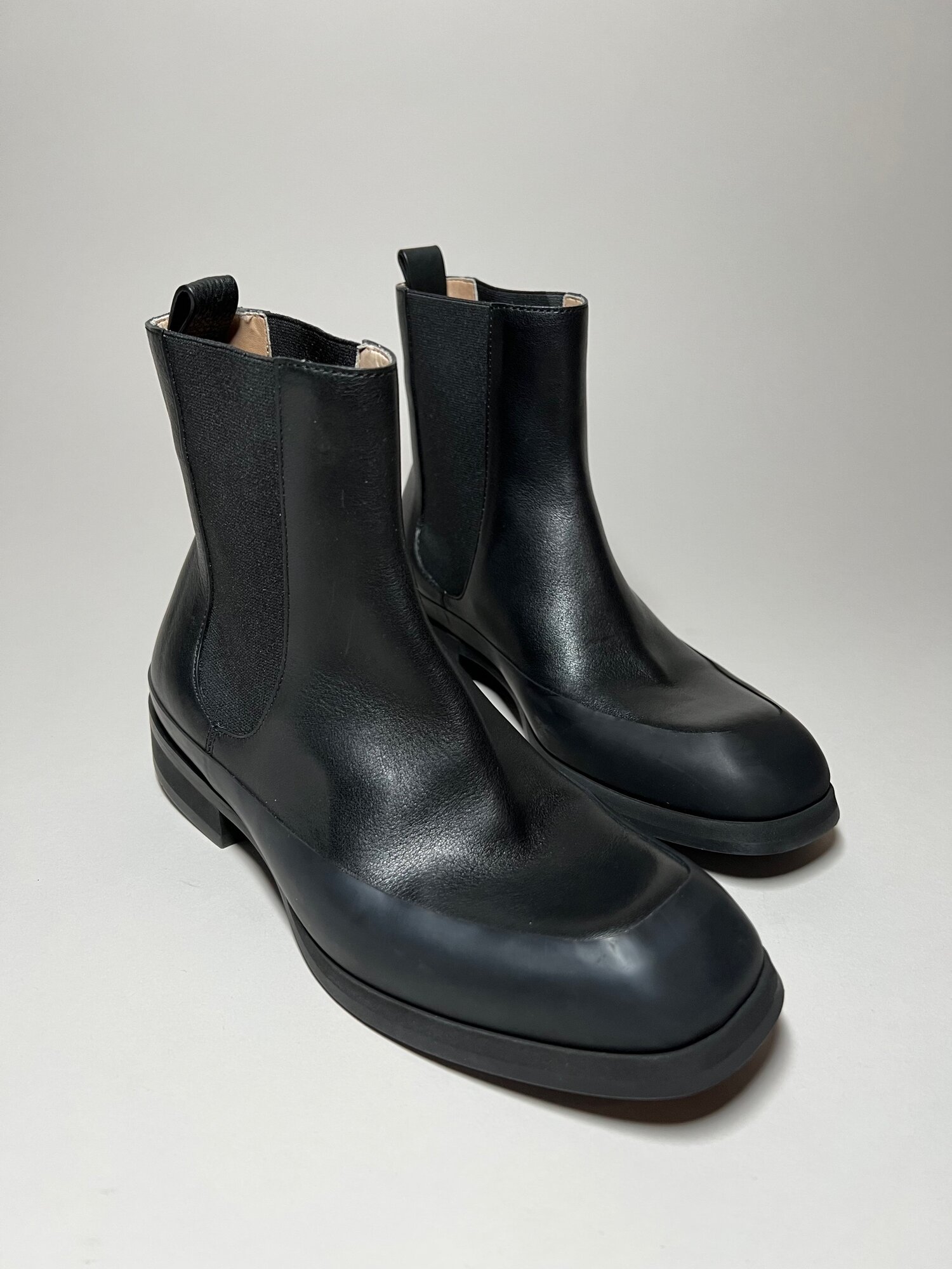 The Row Leather Garden Boots — CONSUMED