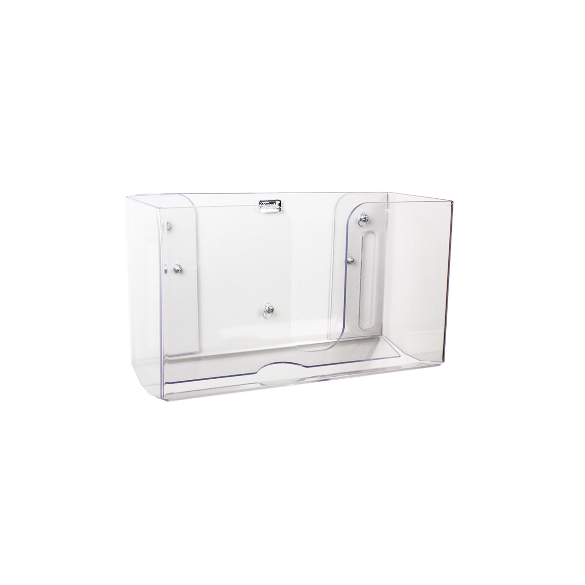 TrippNT 51340 Swirl Plastic Dual-Dispensing Paper Towel Holder 10 7/8 Width x 6 1/2 Height x 4 ¼ Depth
