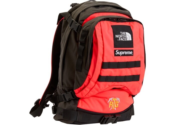 Supreme The North Face RTG Backpack Bright Red — WorkedSneakers