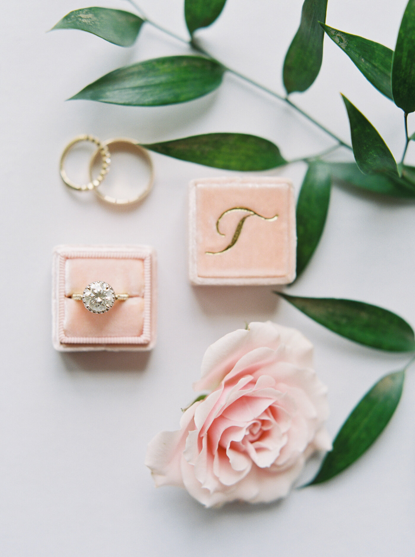 Wedding Day Details, Flatlay Styling, Courtney Leigh Photography, Film Photographer in Houston, TX 